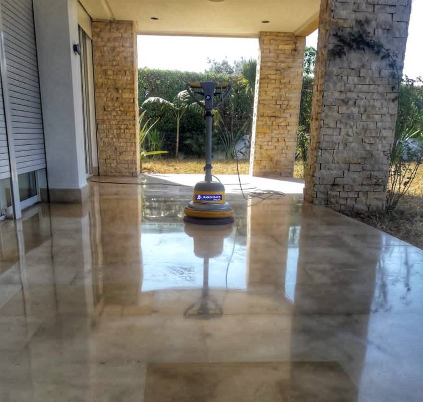 Cristallisation et rénovation marbre